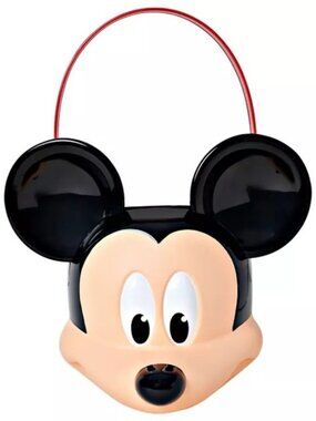 Disney | Vintage Mickey Mouse Plastic Popcorn Bucket PTI Group